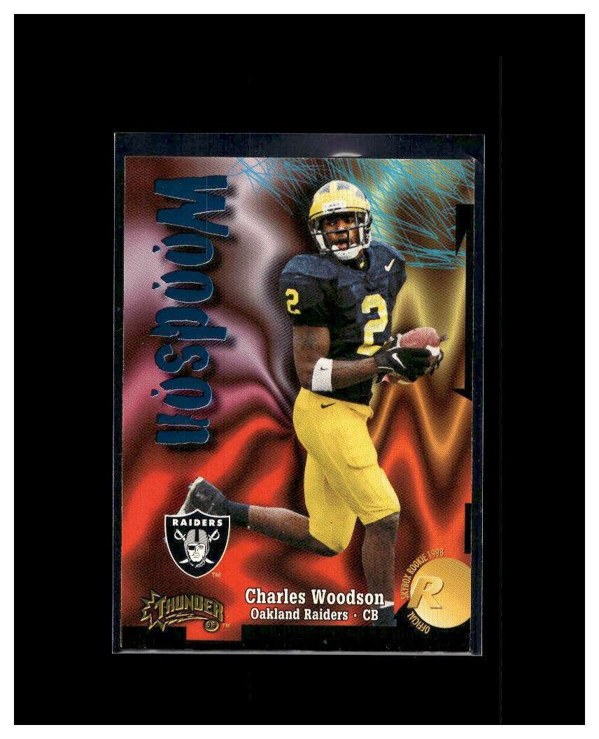 1998 Skybox Thunder - Charles Woodson #250 (RC)