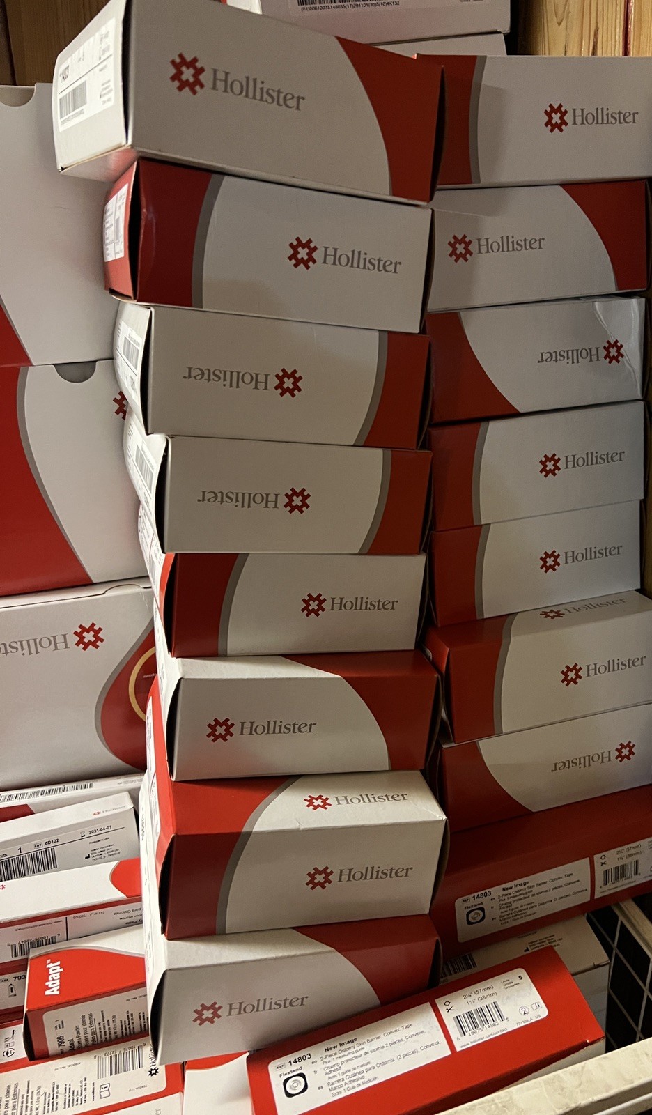 Hollister 14803 New Image Flextend Convex Ostomy Skin Barrier 5/Box EXP 2031