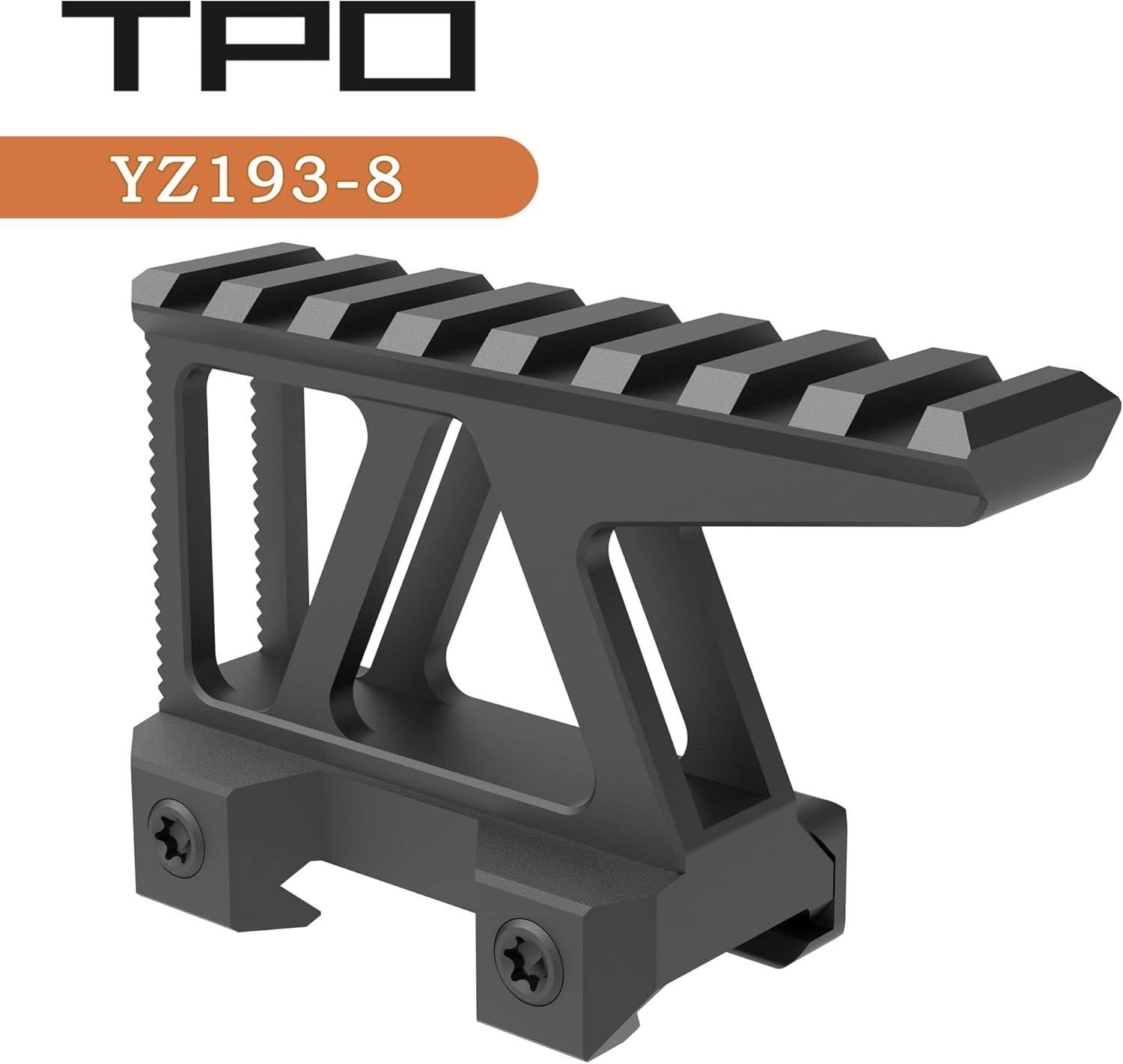 TPO Picatinny Rail Riser Mount 1.93\