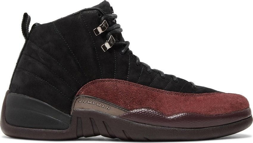 Size 10.5M/12W - Jordan 12 Retro SP A Ma Maniere Black (Women\'s) DV6989-001