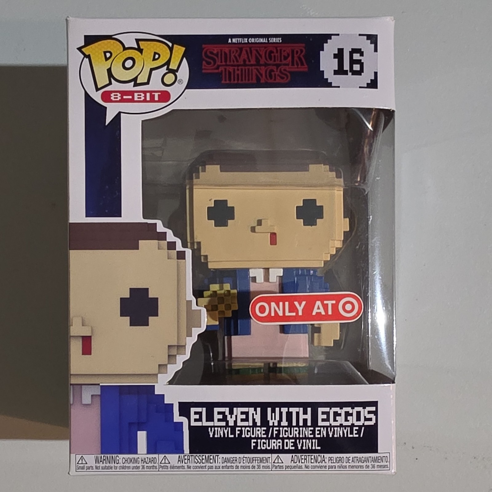 Funko Pop 8-Bit Stranger Things Eleven with Eggos #16 Target Exclusive Funko Pop 8-Bit Stranger Things Eleven with Eggos #16 Target Exclusive