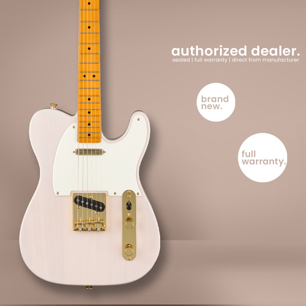 Squier | FSR Classic Vibe 50s Telecaster | Electric Guitar White Blonde Squier | FSR Classic Vibe 50s Telecaster | Electric Guitar White Blonde