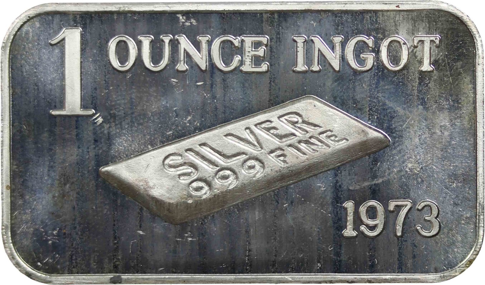 1973 Crabtree Mint 1 oz Silver Bar Ingot Paradise California .999 Fine 1973 Crabtree Mint 1 oz Silver Bar Ingot Paradise California .999 Fine