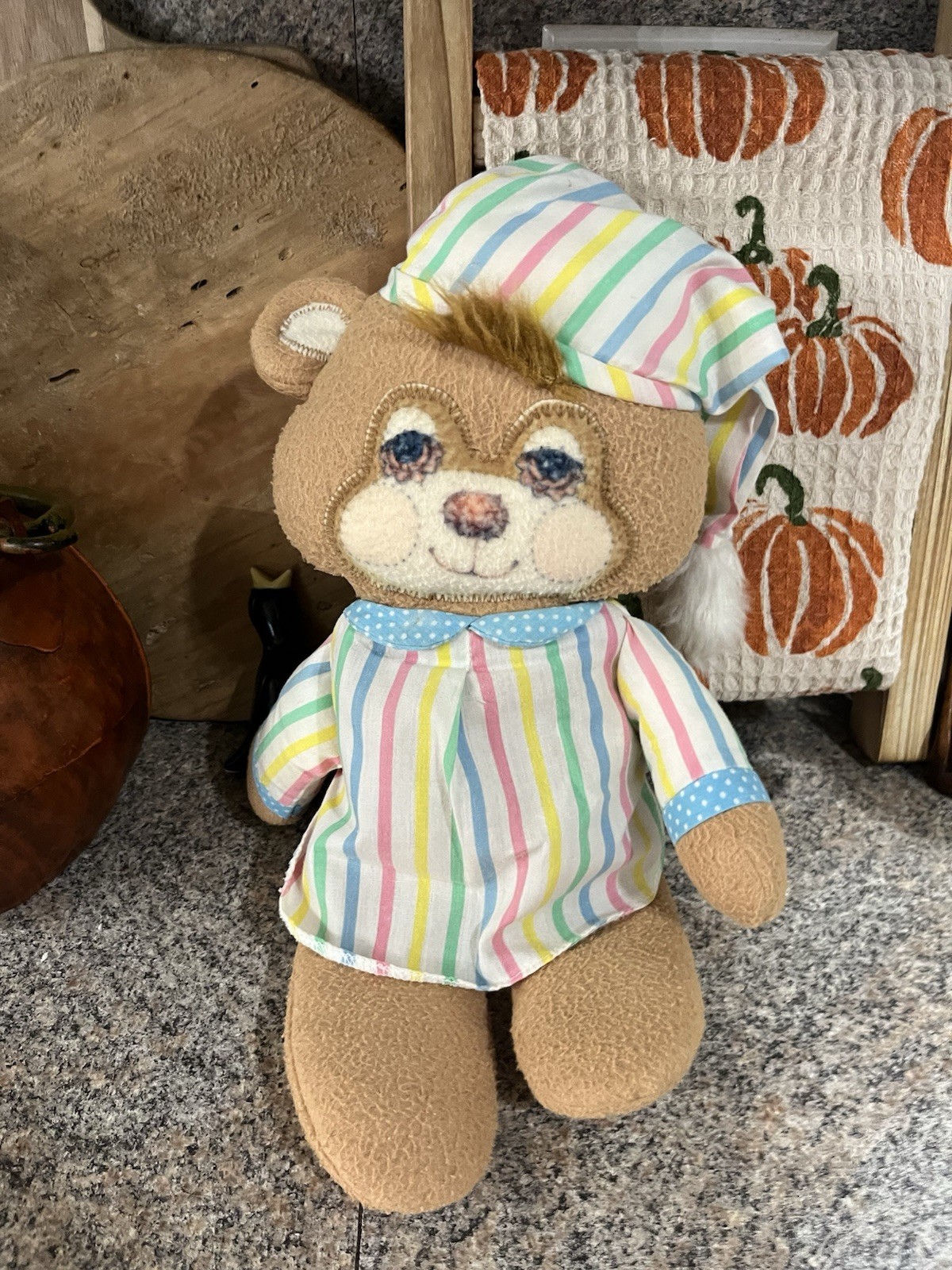 Vintage 1985 Fisher Price sleepy bedtime rattle plushie plush Vintage 1985 Fisher Price sleepy bedtime rattle plushie plush