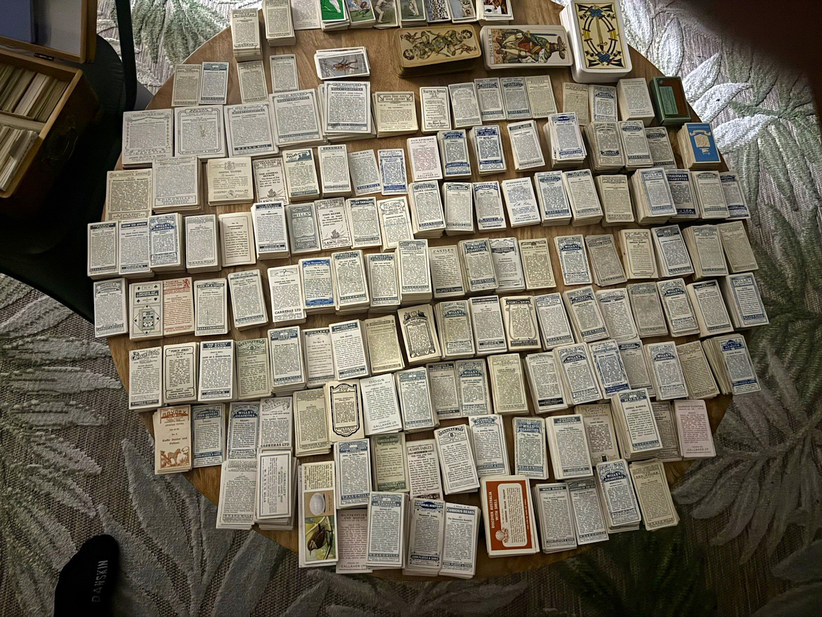W.D. & H.O. Wills Large Lot Vintage Tobacco/Cigarette Cards Mixed Brands