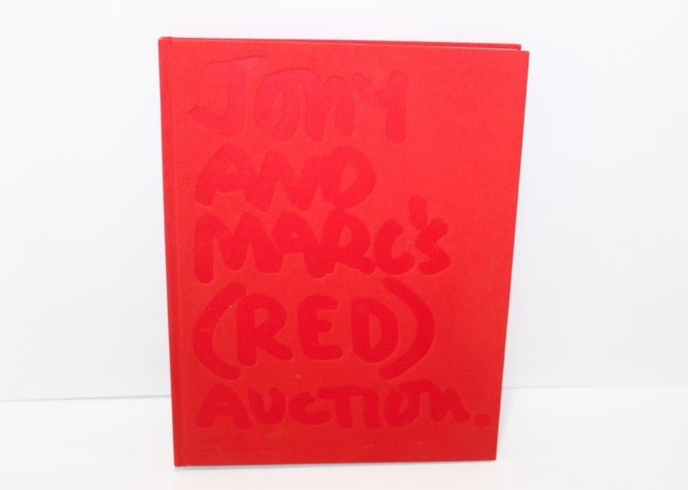 Rare 2013 Sotheby\'s Jony and Marc\'s (RED) Auction Hardcover Design Catalog