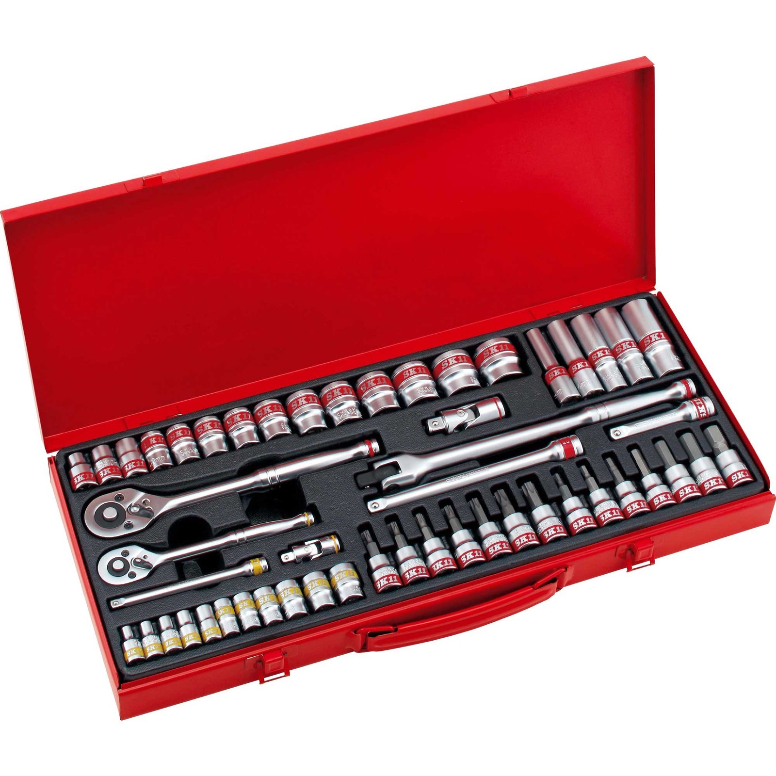 SK11 Socket wrench set TS-2352M Drive size: 6.3mm 9.5mm 52 pieces 1 set