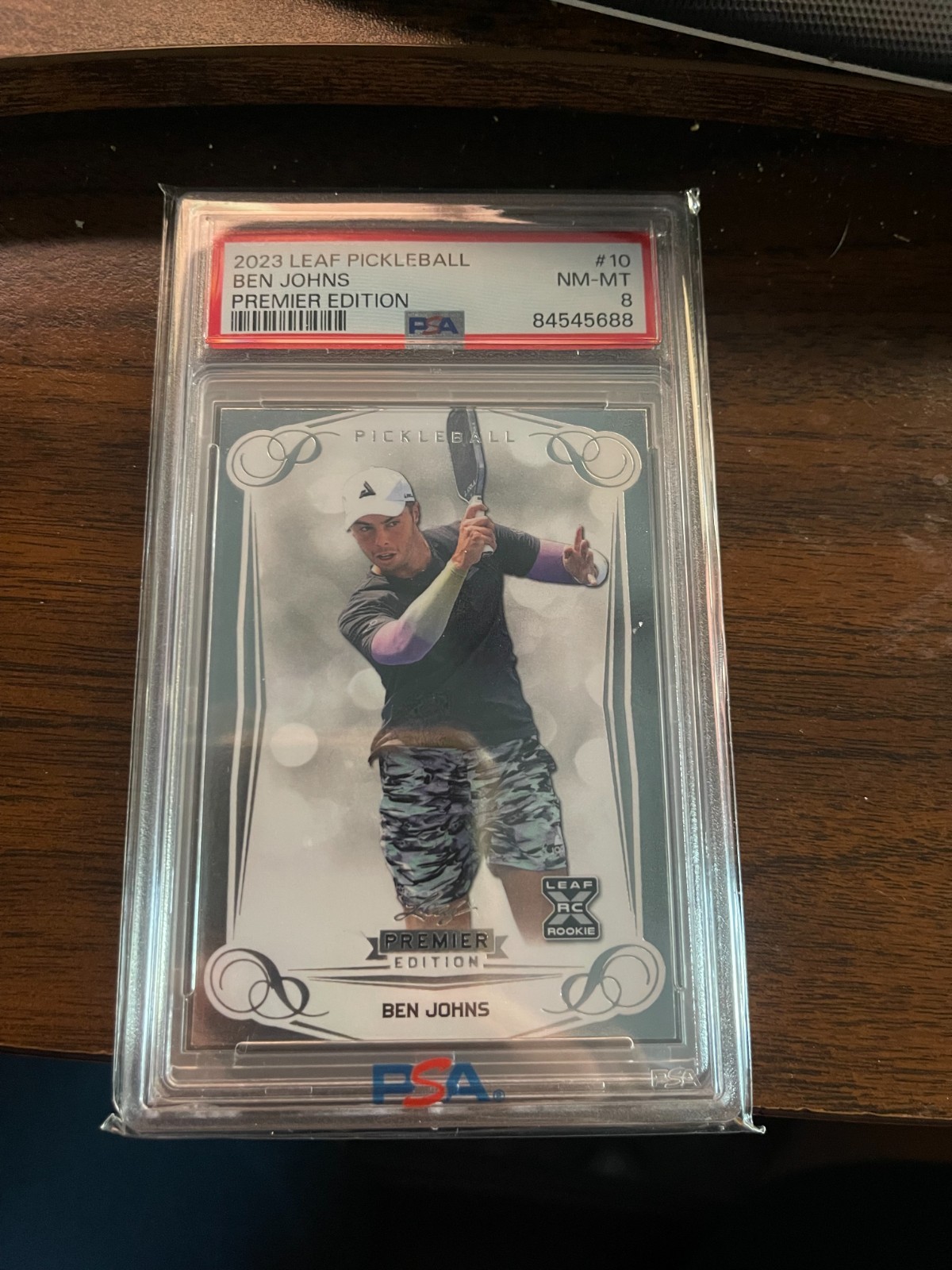 2023...Leaf Premier Edition....BEN JOHNS...R/C....PSA 8 2023...Leaf Premier Edition....BEN JOHNS...R/C....PSA 8