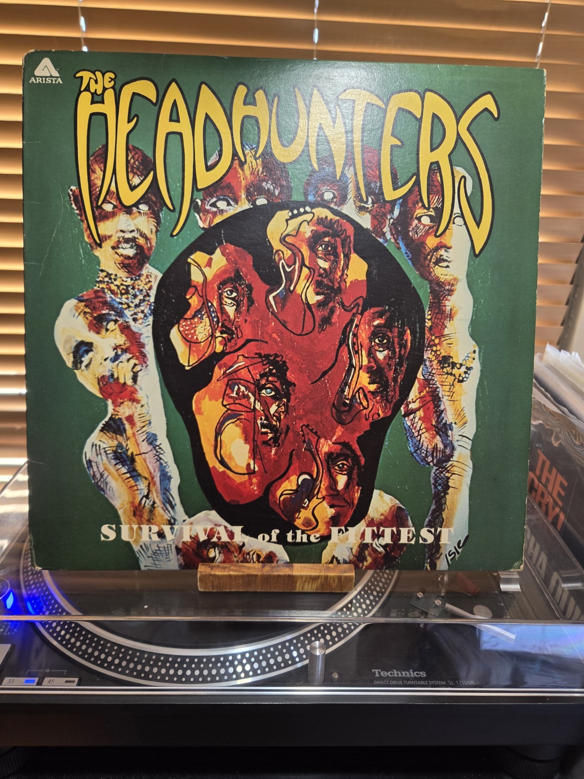 Headhunters, Survival Of The Fitist, 1975 1st Arista, AL-4038, VG-VG+