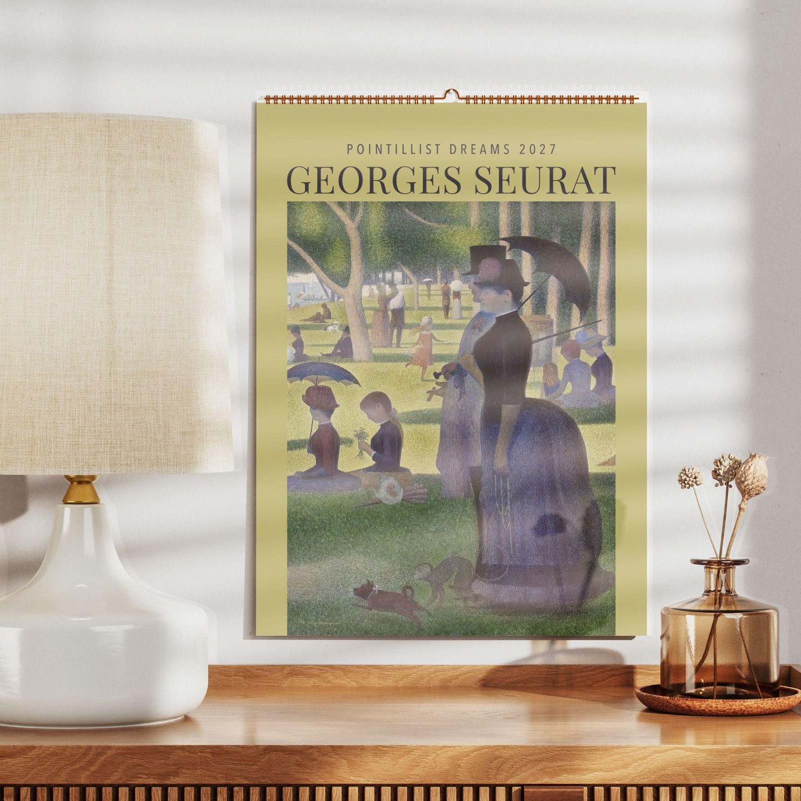 2027 Georges Seurat Wall Calendar – Pointillism Masterpieces, 11 2027 Georges Seurat Wall Calendar – Pointillism Masterpieces, 11