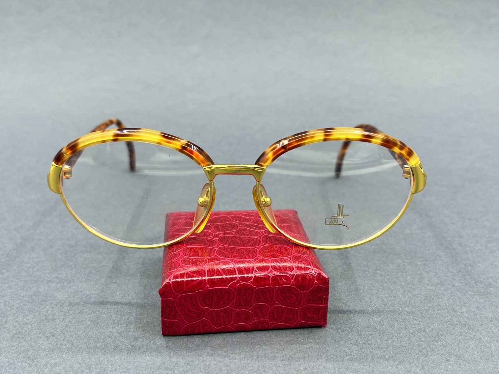 NOS Lancetti Women's Vintage Eyeglass Frame Made in Italy