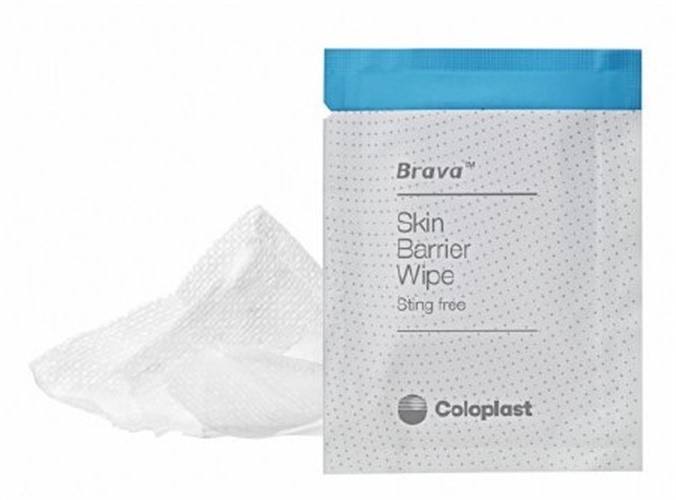 Coloplast 120215 - Skin Barrier Wipe Brava Sting Free - 30 per Box