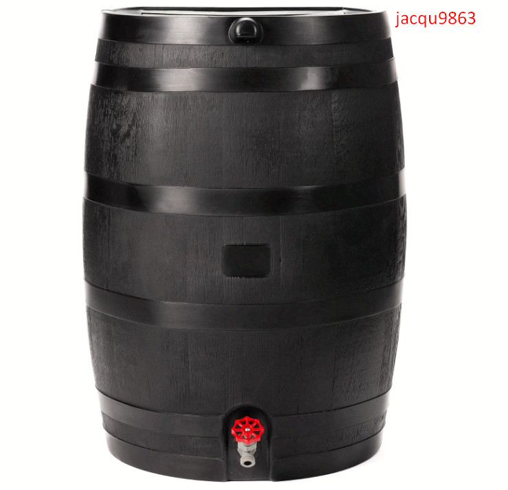 Home Accents 50-Gallon ECO Rain Barrel Made with 100% Recycled Plastic