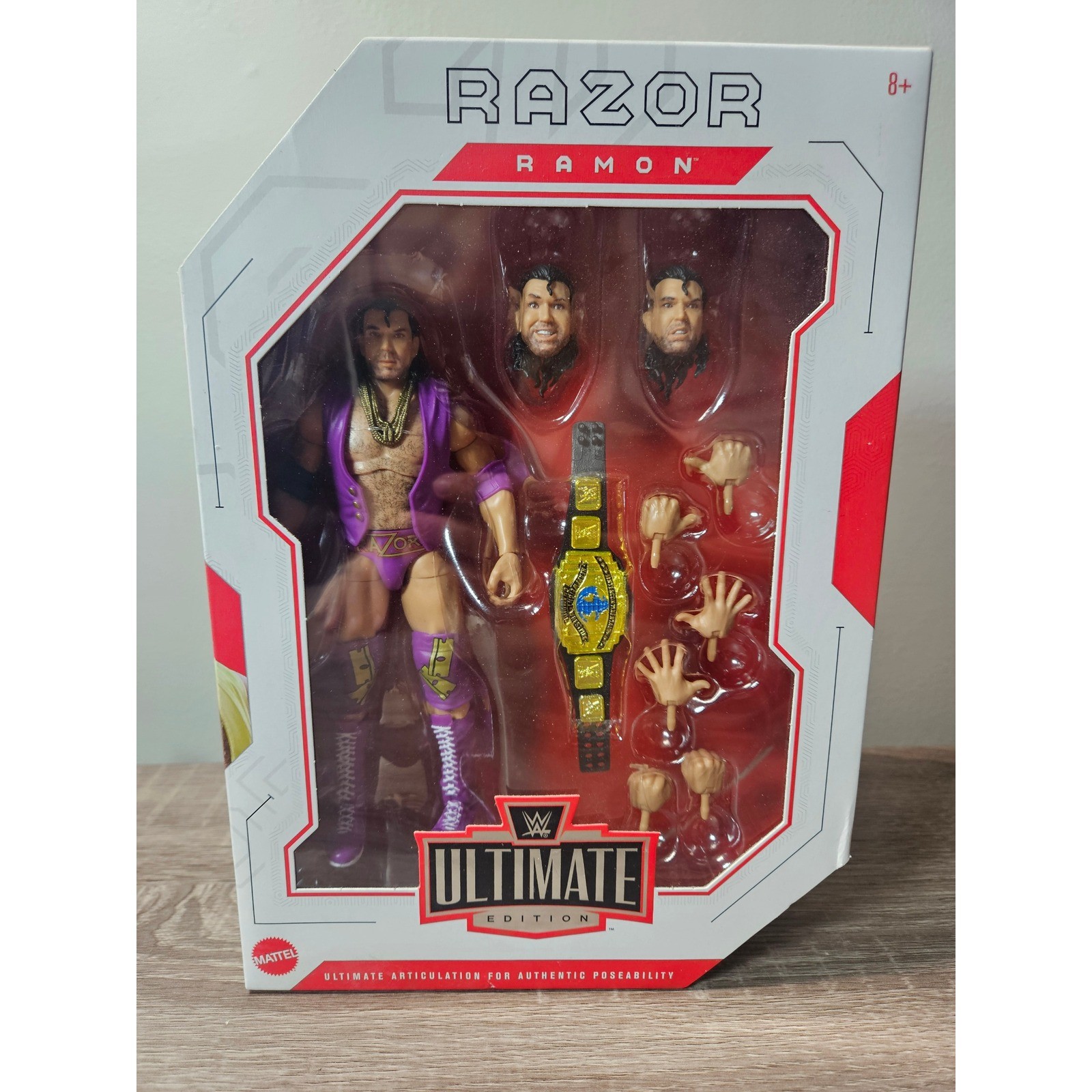 RAZOR RAMON 2023 Mattel WWE Ultimate Edition Series 16 PURPLE CHASE VARIANT