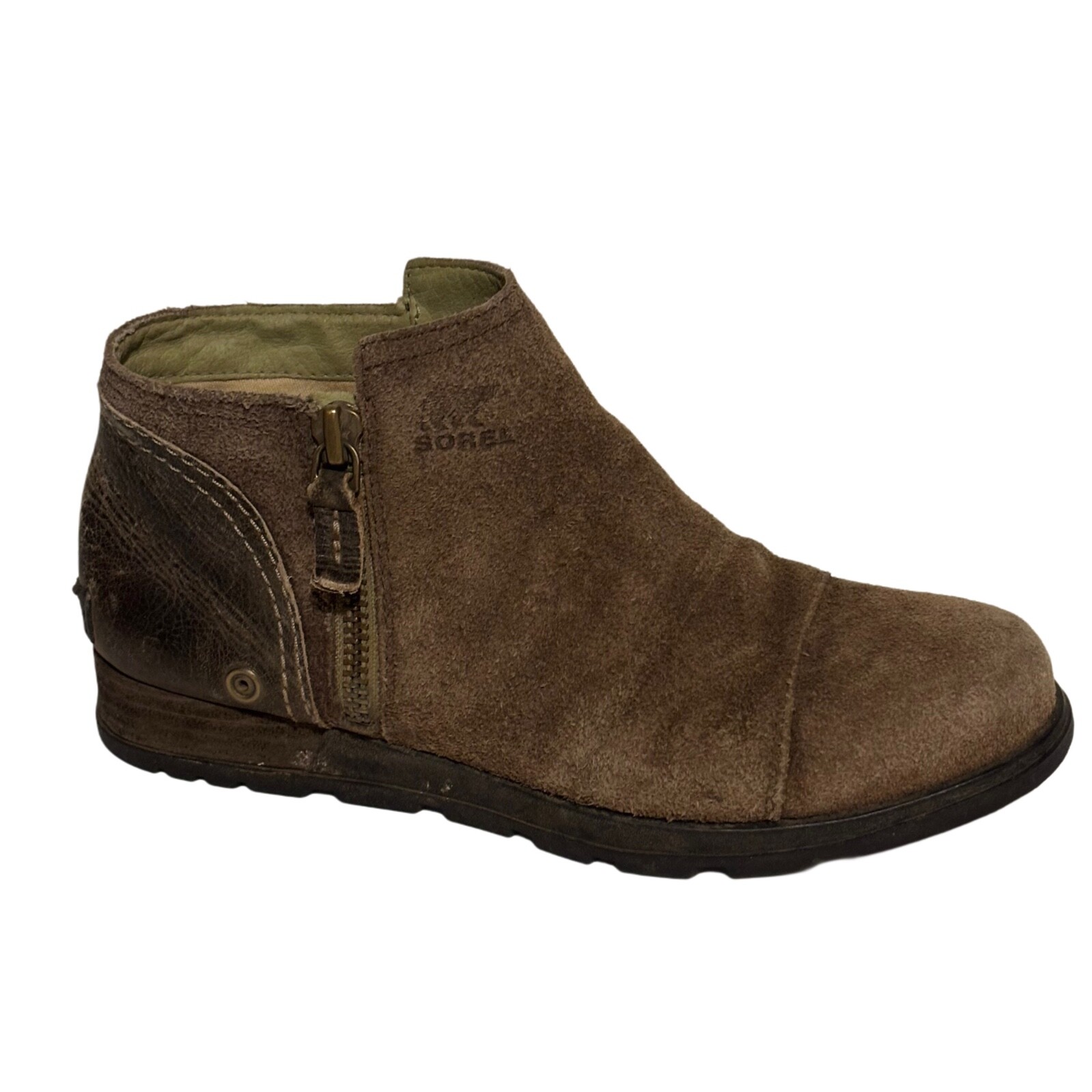 Women’s Sorel Major Low NL2161 Leather Ankle Boots Sz 7.5 Women’s Sorel Major Low NL2161 Leather Ankle Boots Sz 7.5