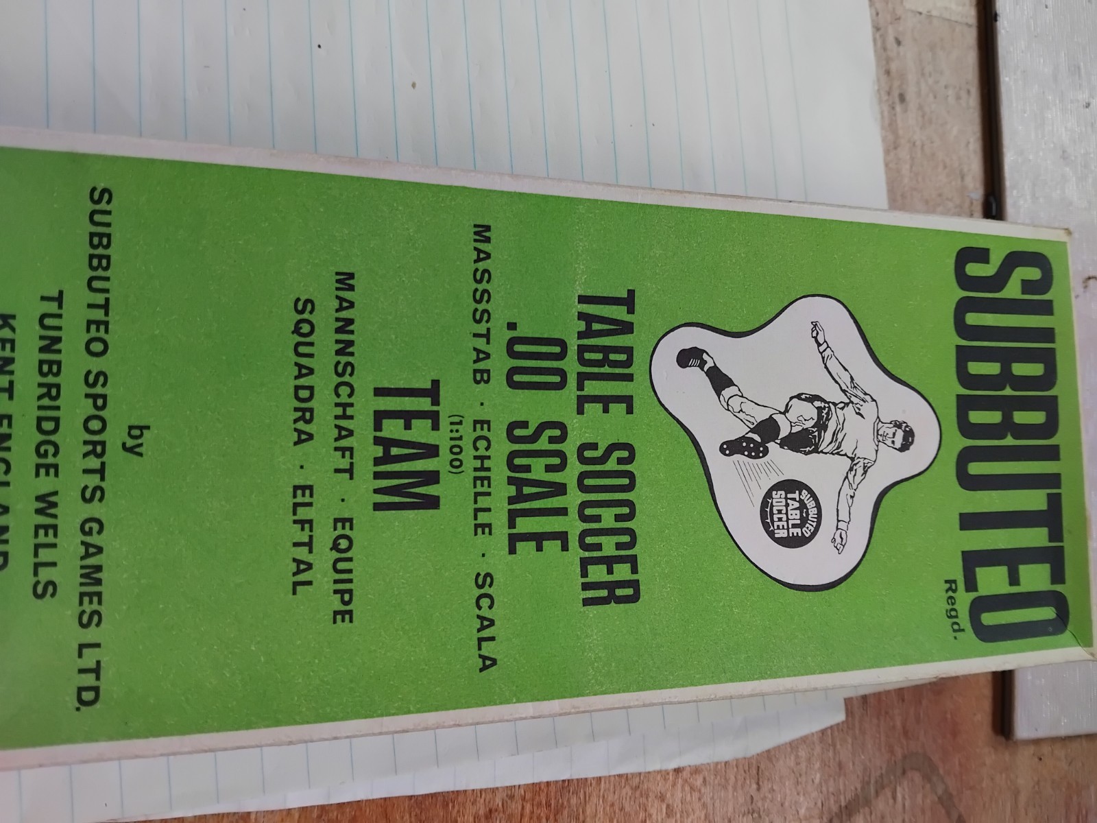 Subbuteo HW team Ref 50 Brazil original box. Heavyweight 70s excellent condition Subbuteo HW team Ref 50 Brazil original box. Heavyweight 70s excellent condition