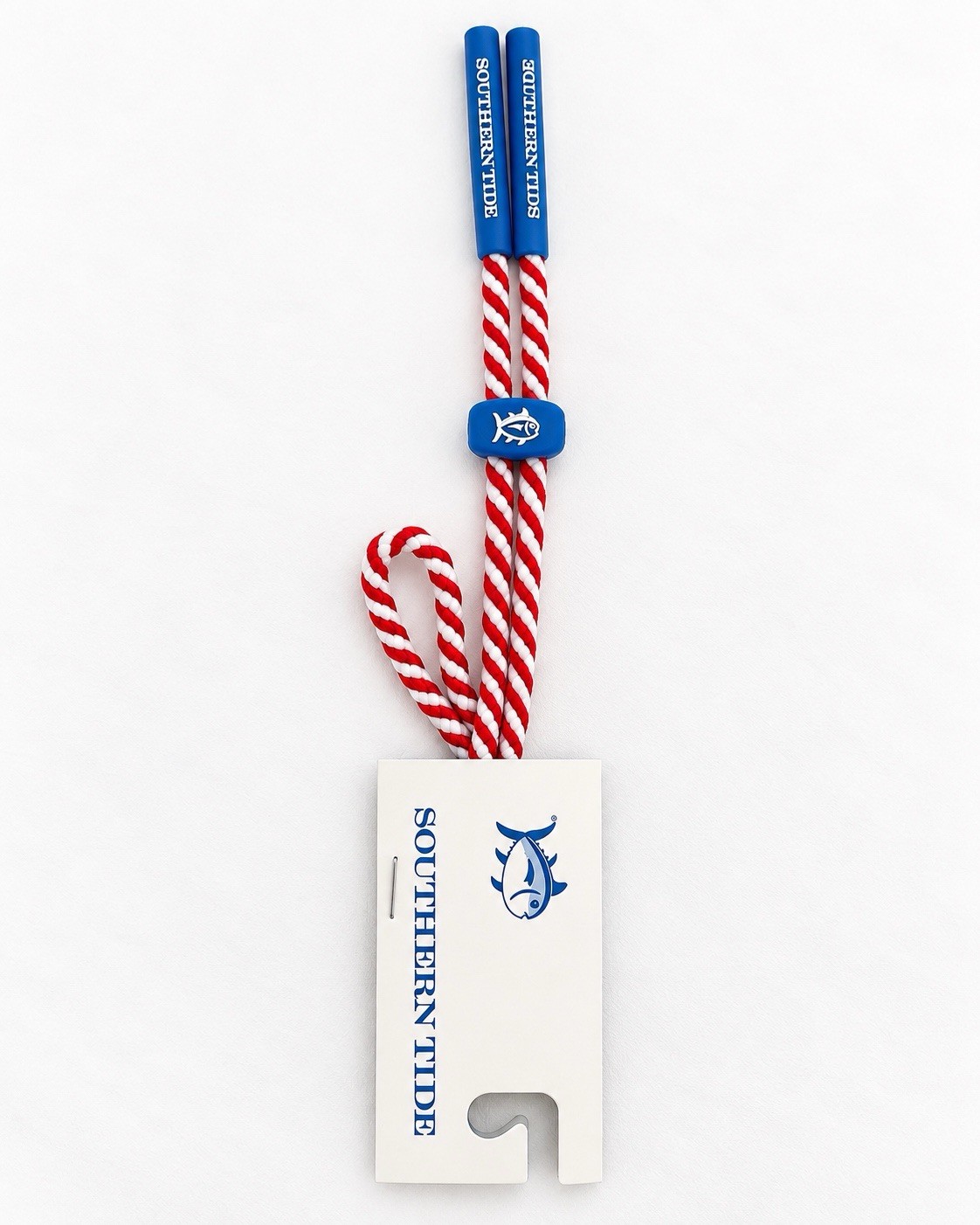 Southern Tide Red/White/Blue Rope Sunglasses Holder Lanyard Retainer Cord