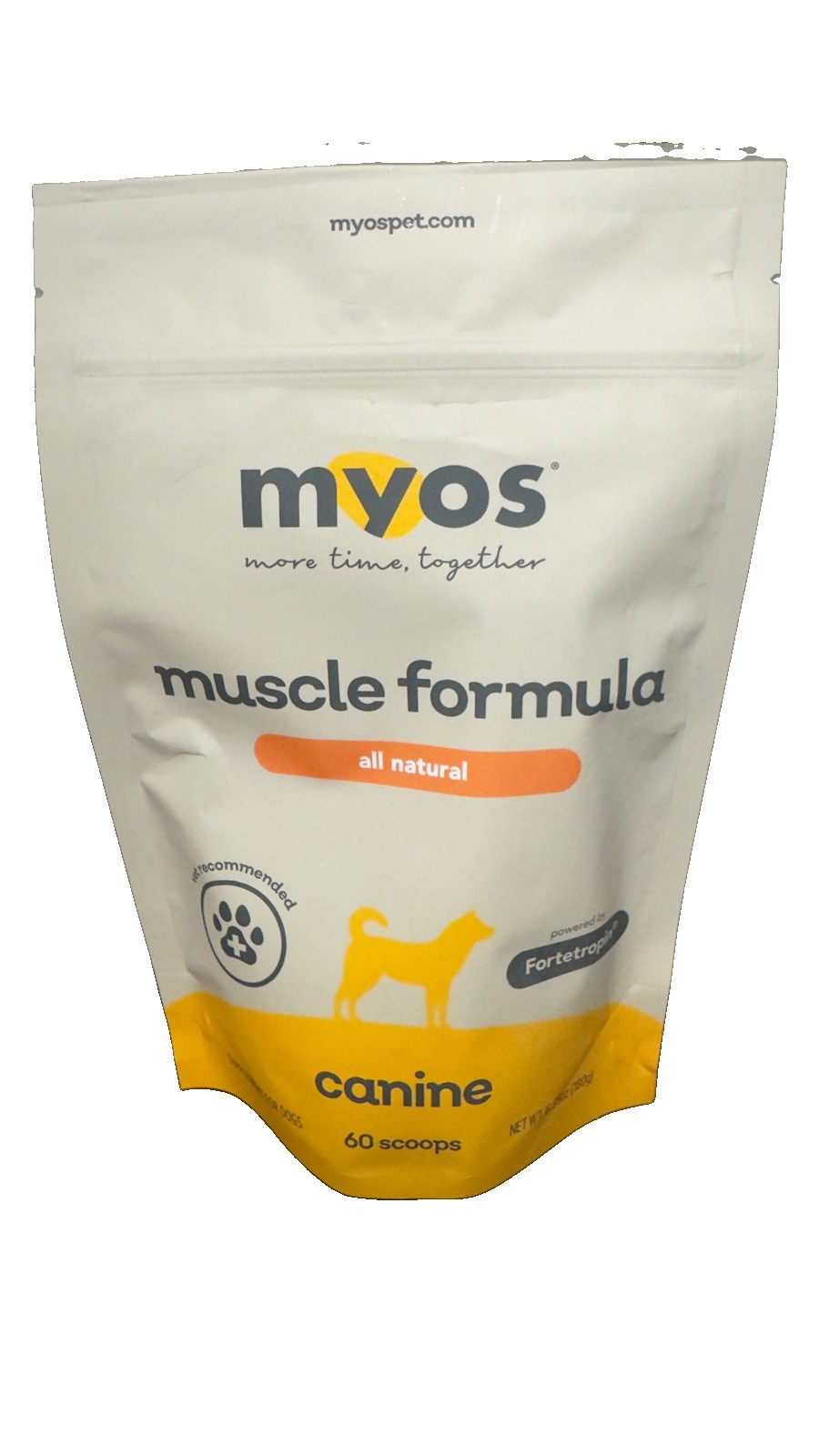MYOS Canine Muscle Formula - All-Natural 180g 60 scoops MYOS Canine Muscle Formula - All-Natural 180g 60 scoops