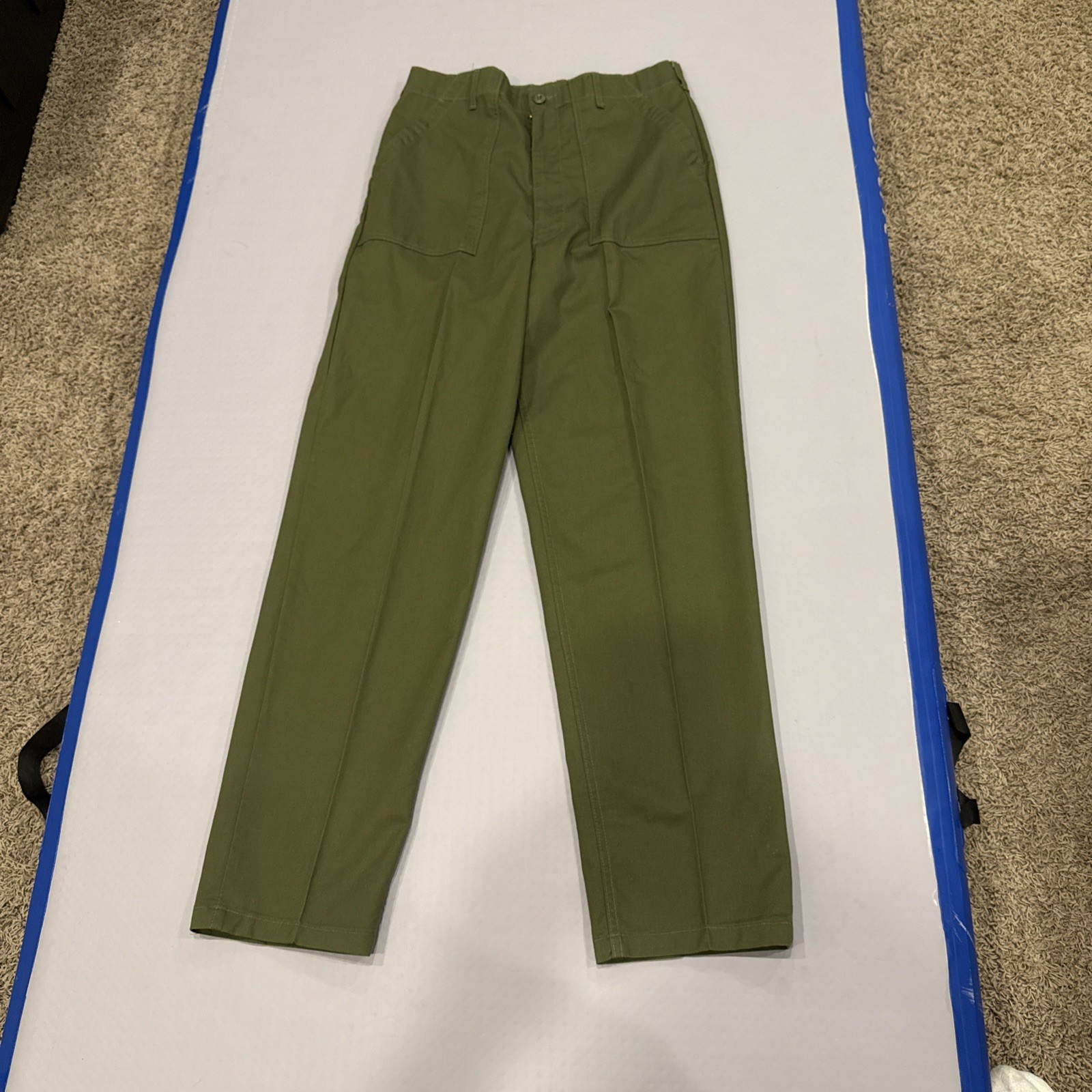 Vtg 70s Og 507 Baker Pants Men\'s 36x34 Military Utility Trousers Army Fatigues