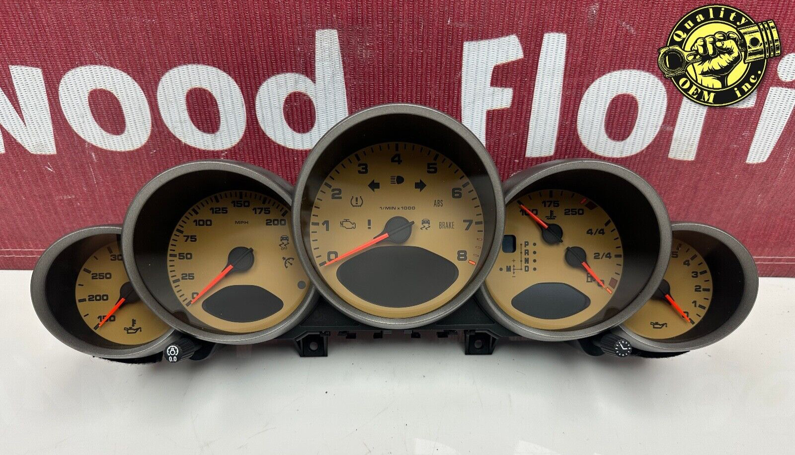 2009-2012 PORSCHE 911 AUTO TRANSMISSION INSTRUMENT SPEEDOMETER GAUGE CLUSTER 30k