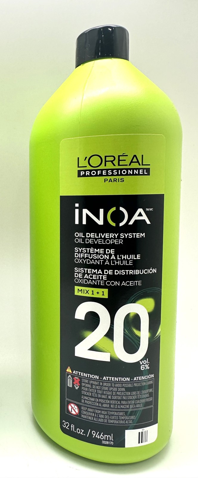 Loreal Inoa Rich Developer 20 Volume 32 oz NEW Pack Loreal Inoa Rich Developer 20 Volume 32 oz NEW Pack
