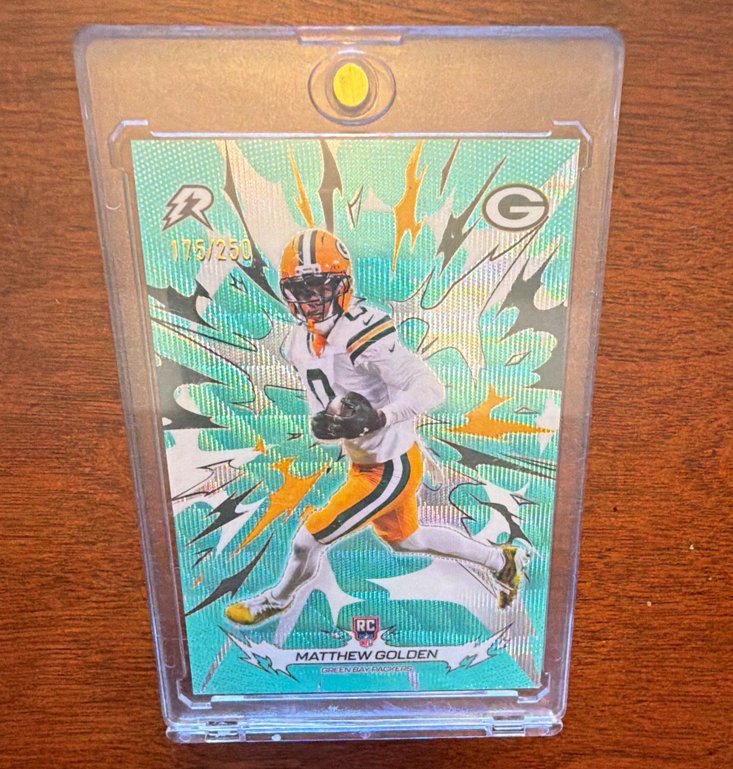 Topps 2025 Topps Resurgence - Matthew Golden Green Bay Packers #133 Aqua RC /250
