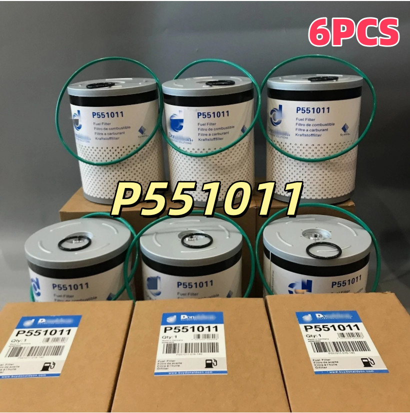 6X P551011 Fuel Filter A0000903651 Fits For Donaldson FS19915 PF9804 L9915F New