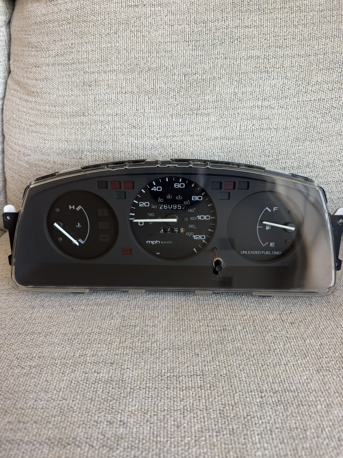 92-95 HONDA CIVIC MT OEM SPEEDOMETER INSTRUMENT CLUSTER 260K MANUAL 93 94