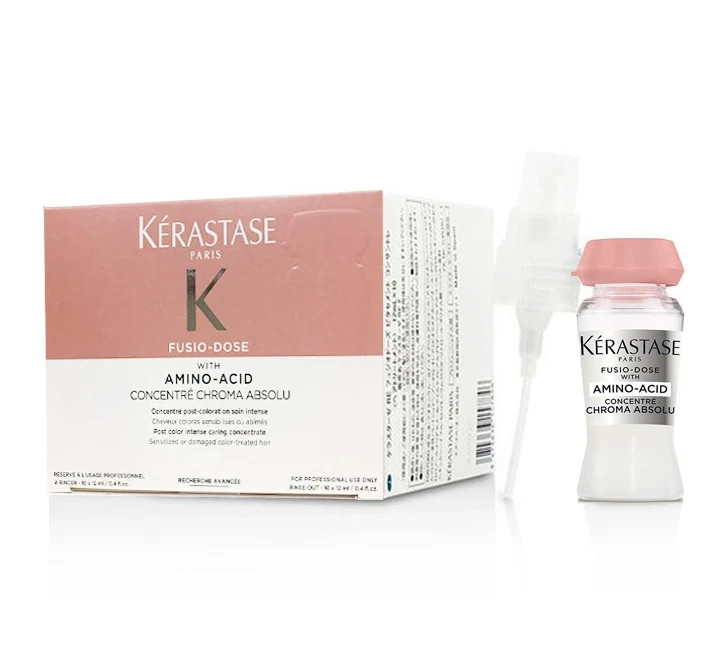 Kerastase Fusio Dose Concentre Chroma Absolu Amino Acid 10x.4oz /10x12ml