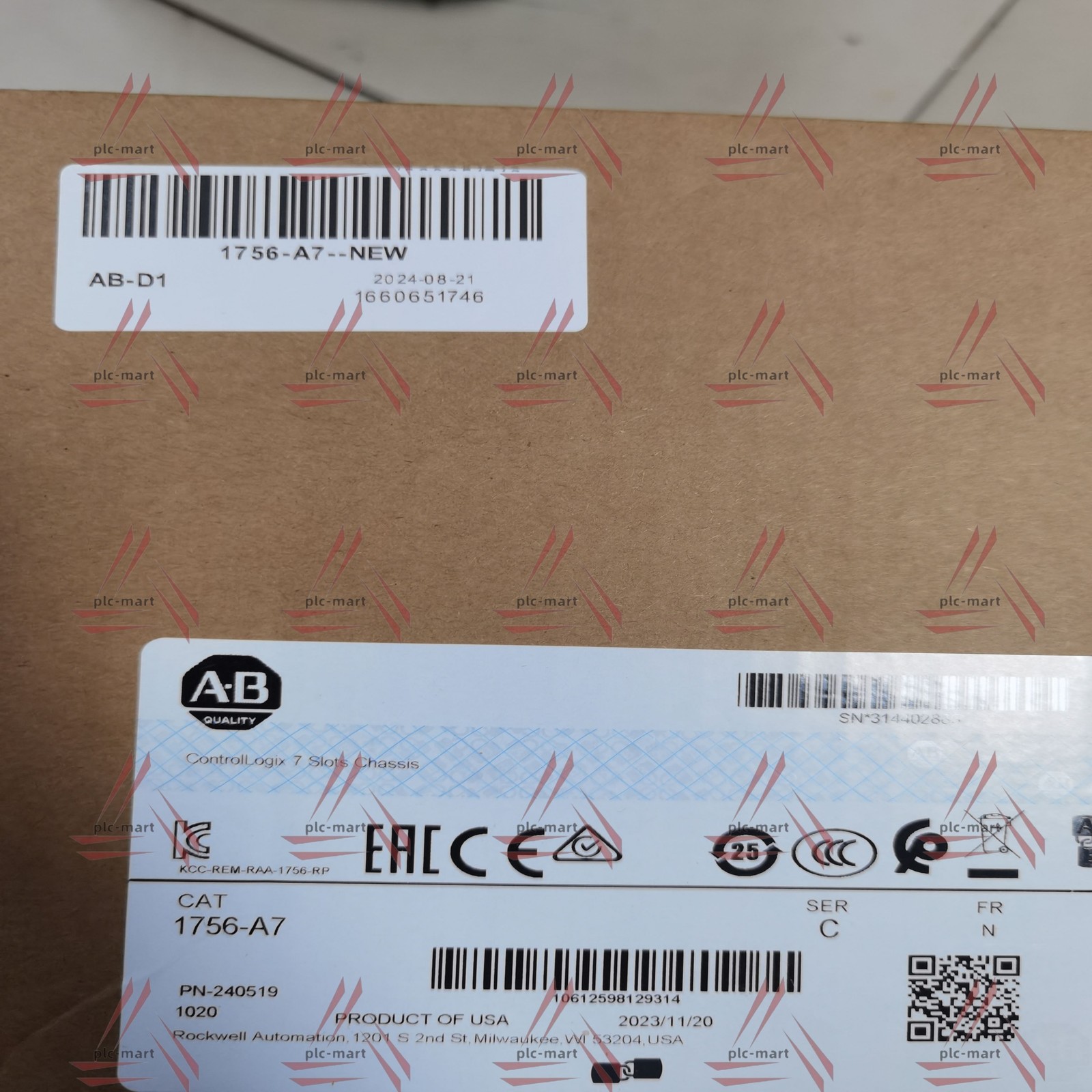 1PC NEW Allen-Bradley 1756-A7 Real US stock