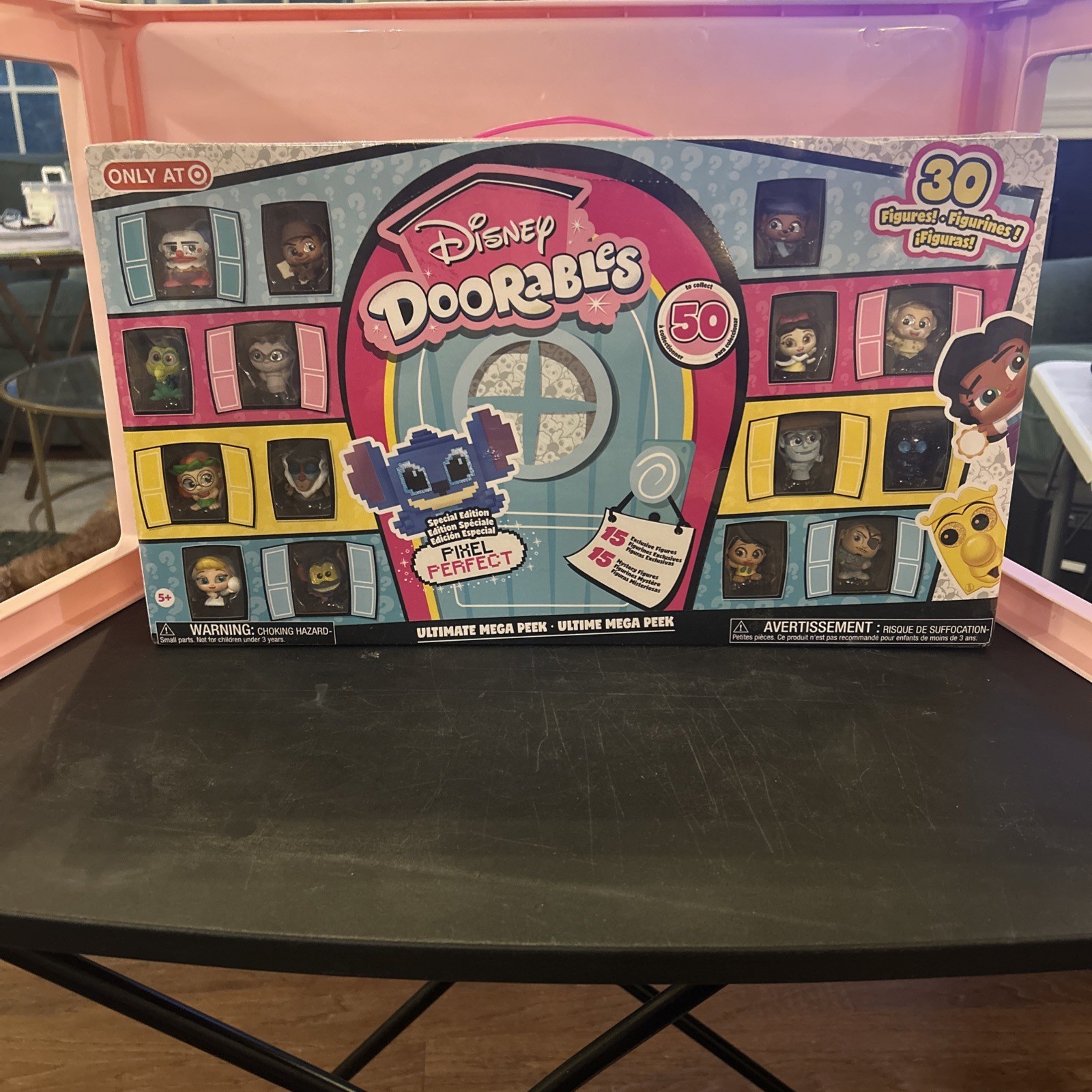 Disney Doorables Special Edition Pixel Perfect Ultimate Mega Peek w/ 30 Figures