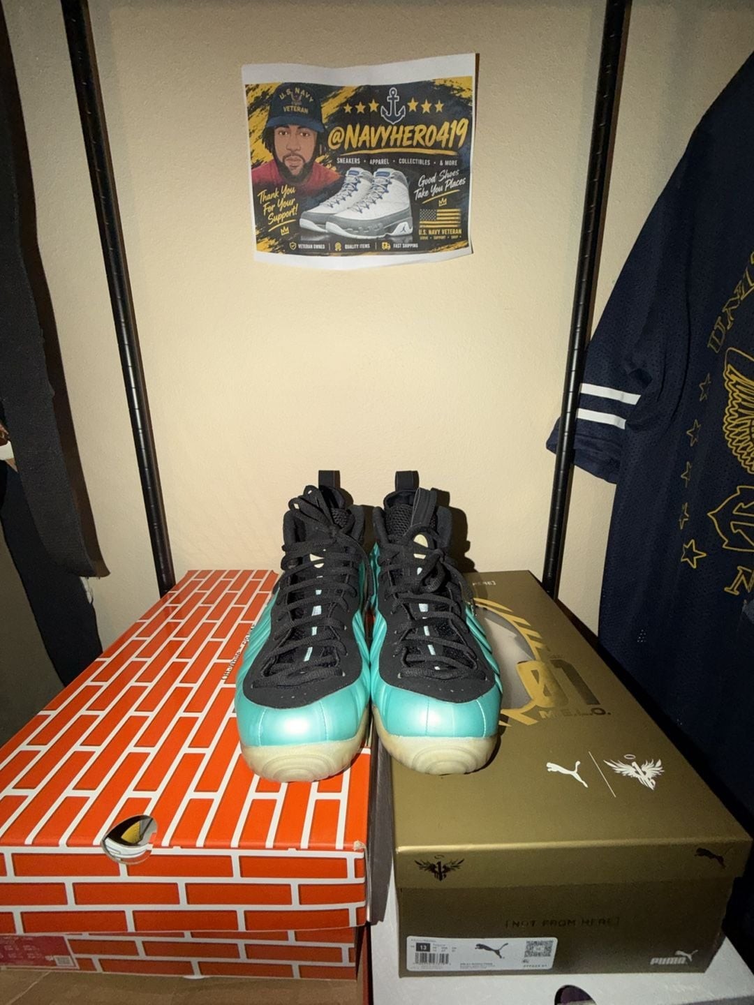 Nike Air Foamposite Pro Island Green