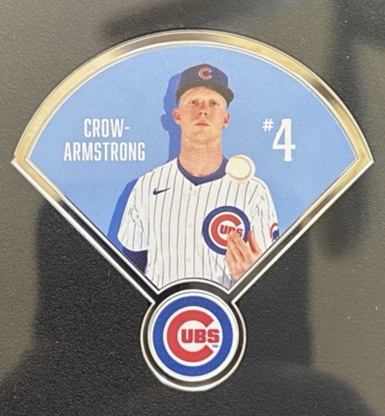 2026 Agoro Pete Crow-Armstrong Cubs 1/2 oz .999 Silver #119/600 MLB