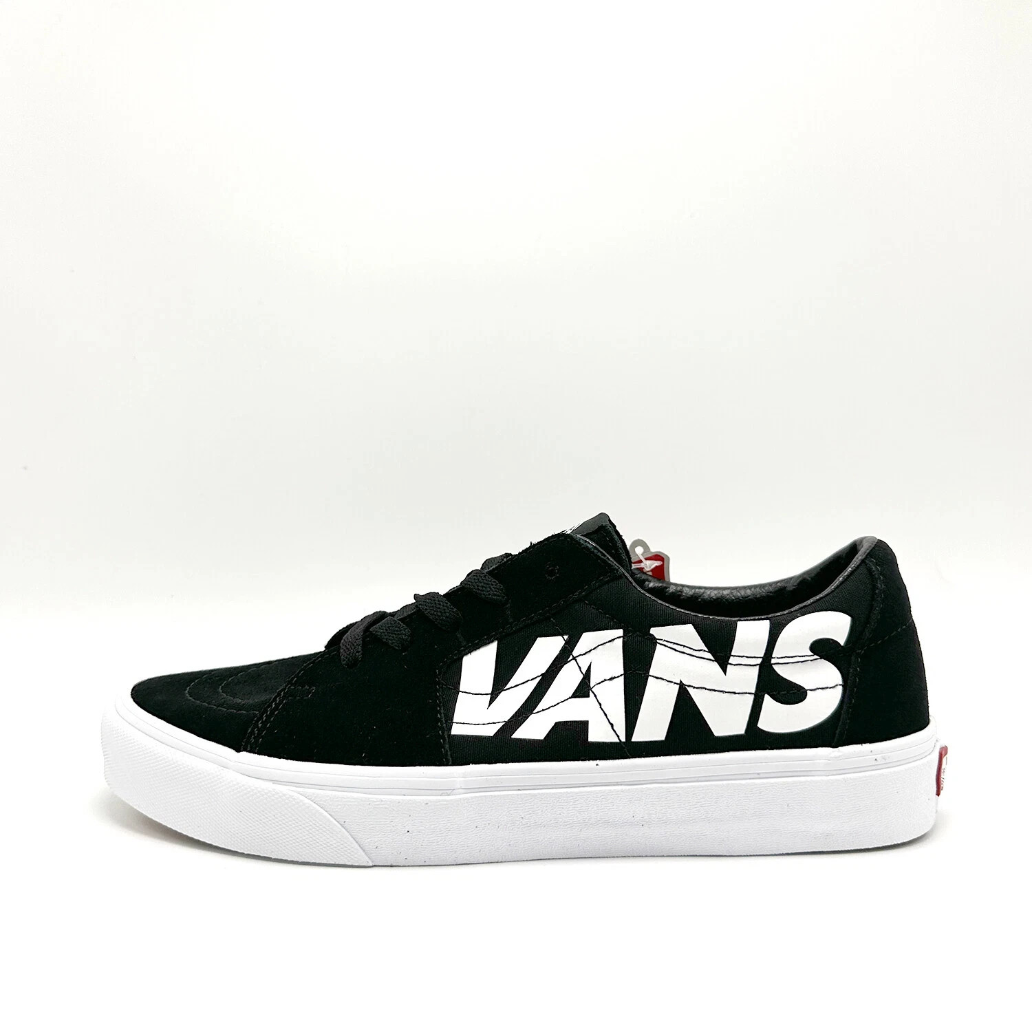 Men's Vans Sk8-Low Skate Shoes Hi Def Black White Suede VN0A5KXDY28 Brand New