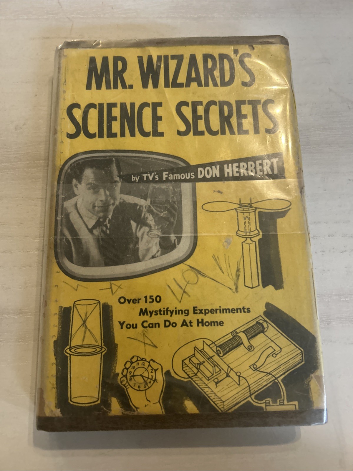 Mr. Wizard\'s Science Secrets Don Herbert 1953 Hardcover Book Mr. Wizard\'s Science Secrets Don Herbert 1953 Hardcover Book