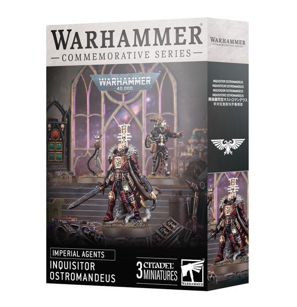 Warhammer 40k Imperial Agents Inquisitor Ostromandeus Commemorative Series BNIB Warhammer 40k Imperial Agents Inquisitor Ostromandeus Commemorative Series BNIB
