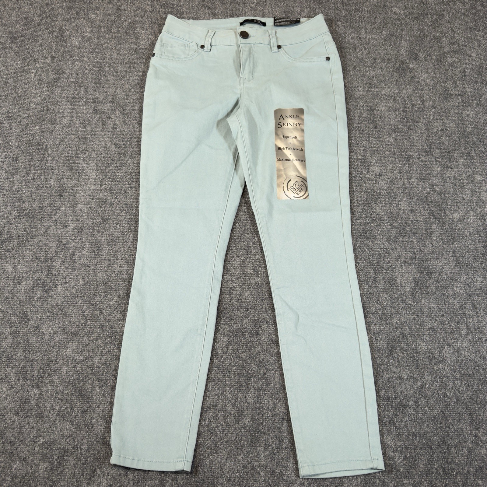 1822 Denim Ankle Skinny Jeans Women’s Size 4 High Tech Stretch Blue NWT New 1822 Denim Ankle Skinny Jeans Women’s Size 4 High Tech Stretch Blue NWT New