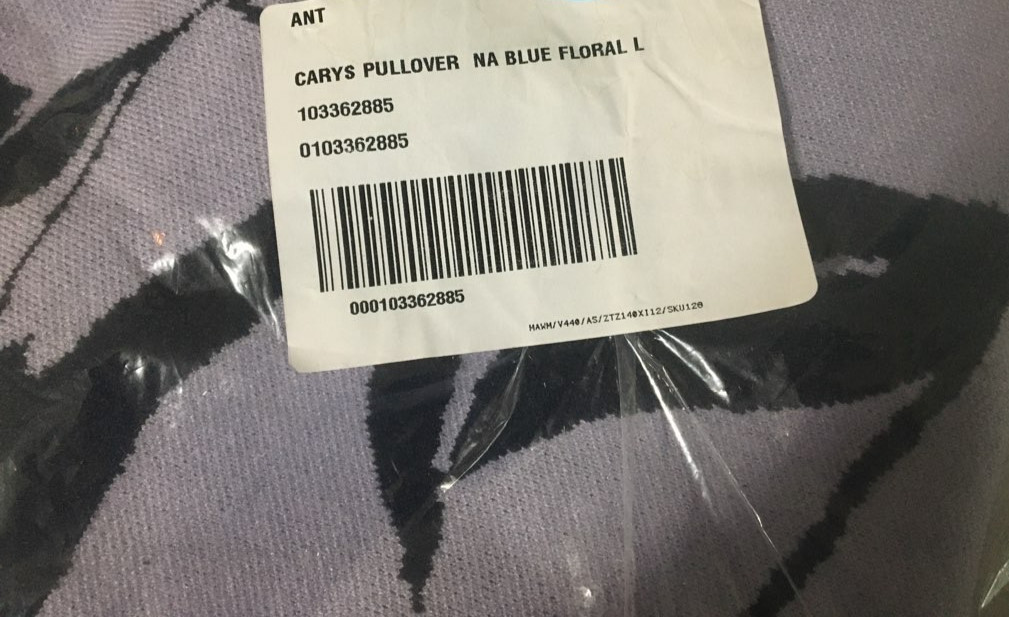 NWT ANTHROPOLOGIE MAEVE Carys Mock Neck Sweater Lavender Navy Size L NWT ANTHROPOLOGIE MAEVE Carys Mock Neck Sweater Lavender Navy Size L