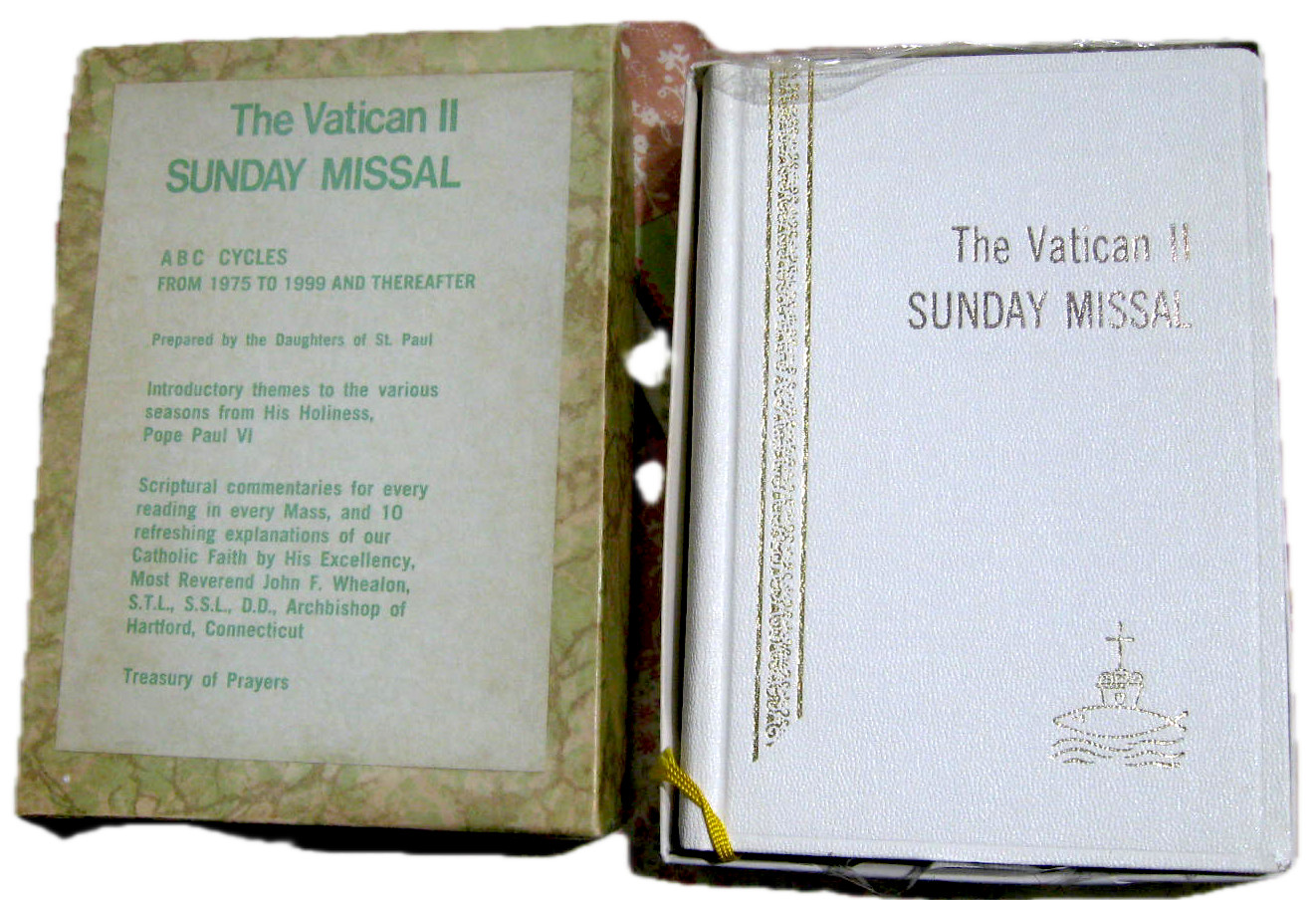 NEW Vintage The Vatican II Sunday Missal St. Paul Editions In OB From 1974