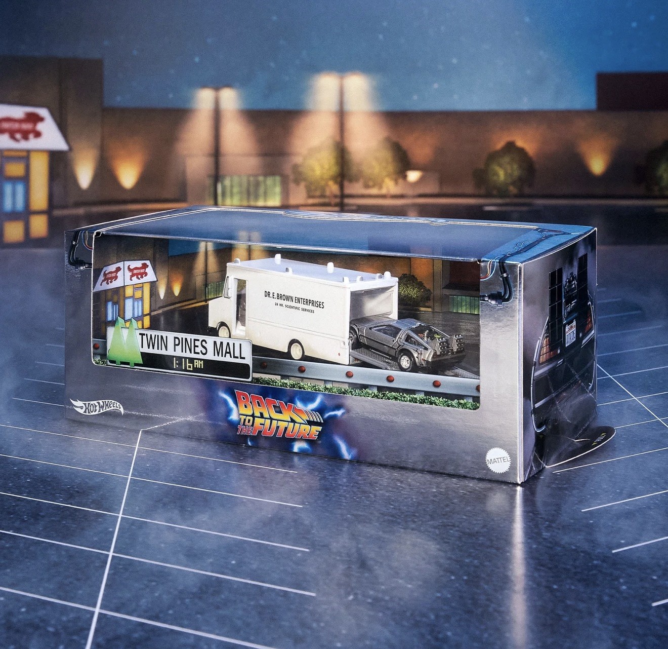 Hot Wheels Back to The Future 40th Anniversary Set Hot Wheels Back to The Future 40th Anniversary Set