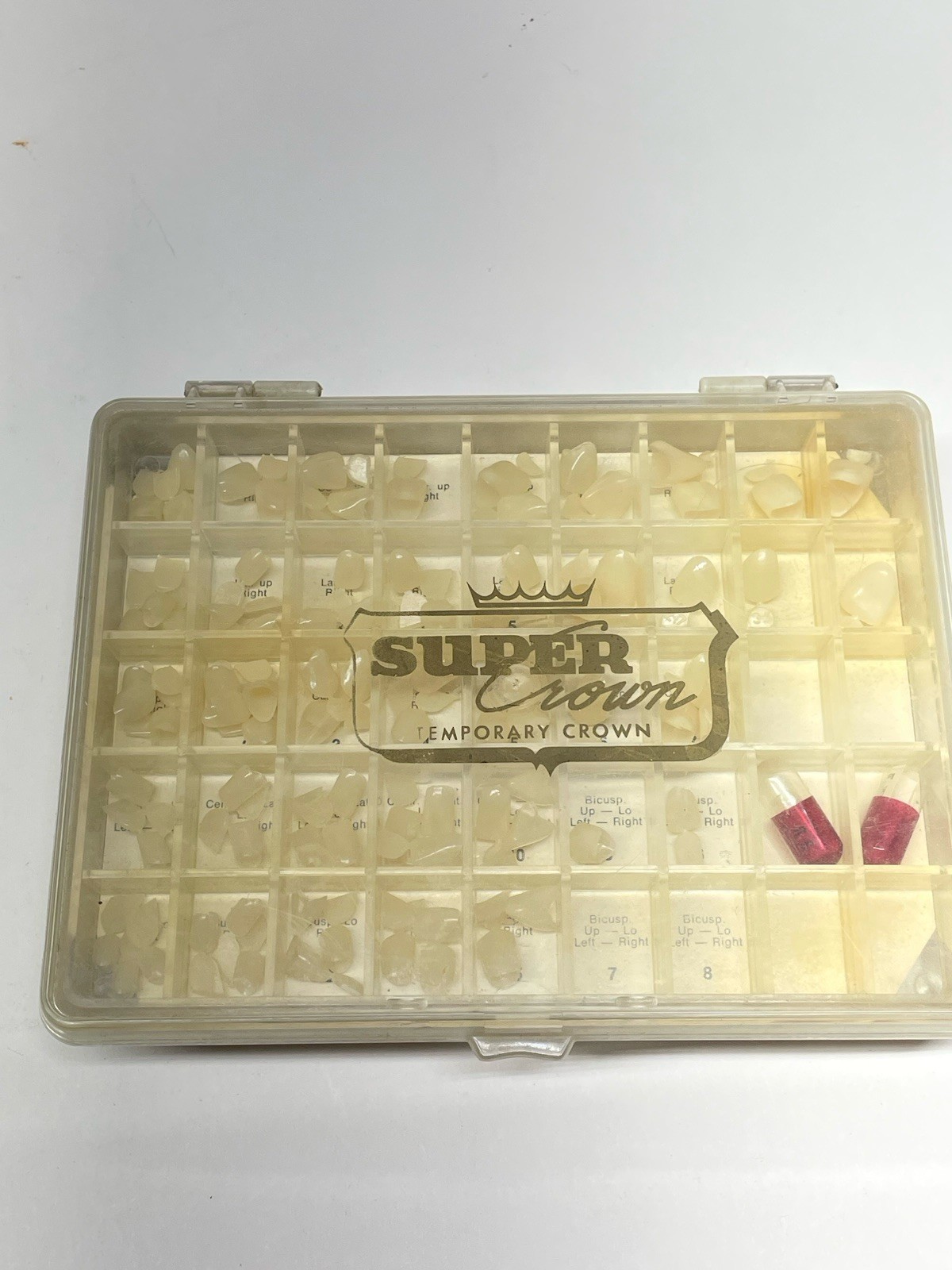 Vintage Super Crown Dental Temporary Polycarbonate? Crowns Box Set Vintage Super Crown Dental Temporary Polycarbonate? Crowns Box Set