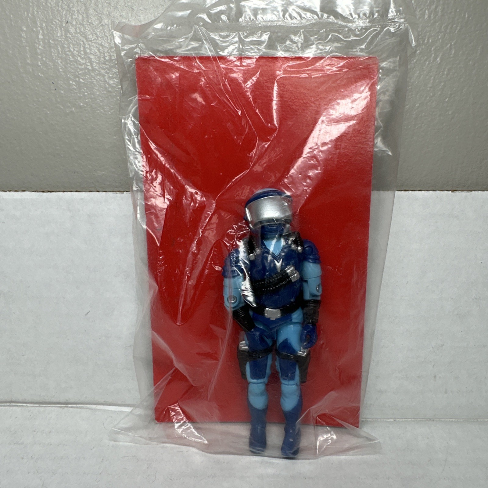 1988 G.I. Joe MOTOR-VIPER Mail Away Red Back File Card Hasbro STUN Driver