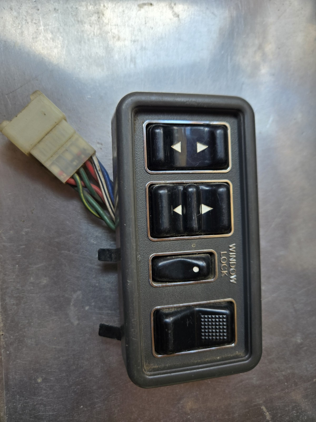 84-88 Toyota Pickup Truck 89 4Runner Driver Left Power Window - Door Lock Switch
