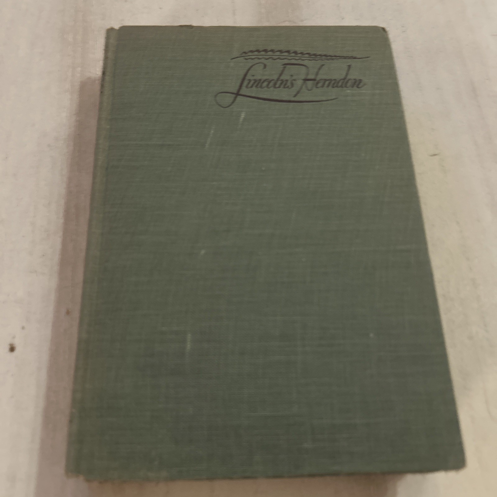 RARE 1948 Lincoln's Herndon biography by David Donald 1ST EDITION, HC RARE 1948 Lincoln's Herndon biography by David Donald 1ST EDITION, HC