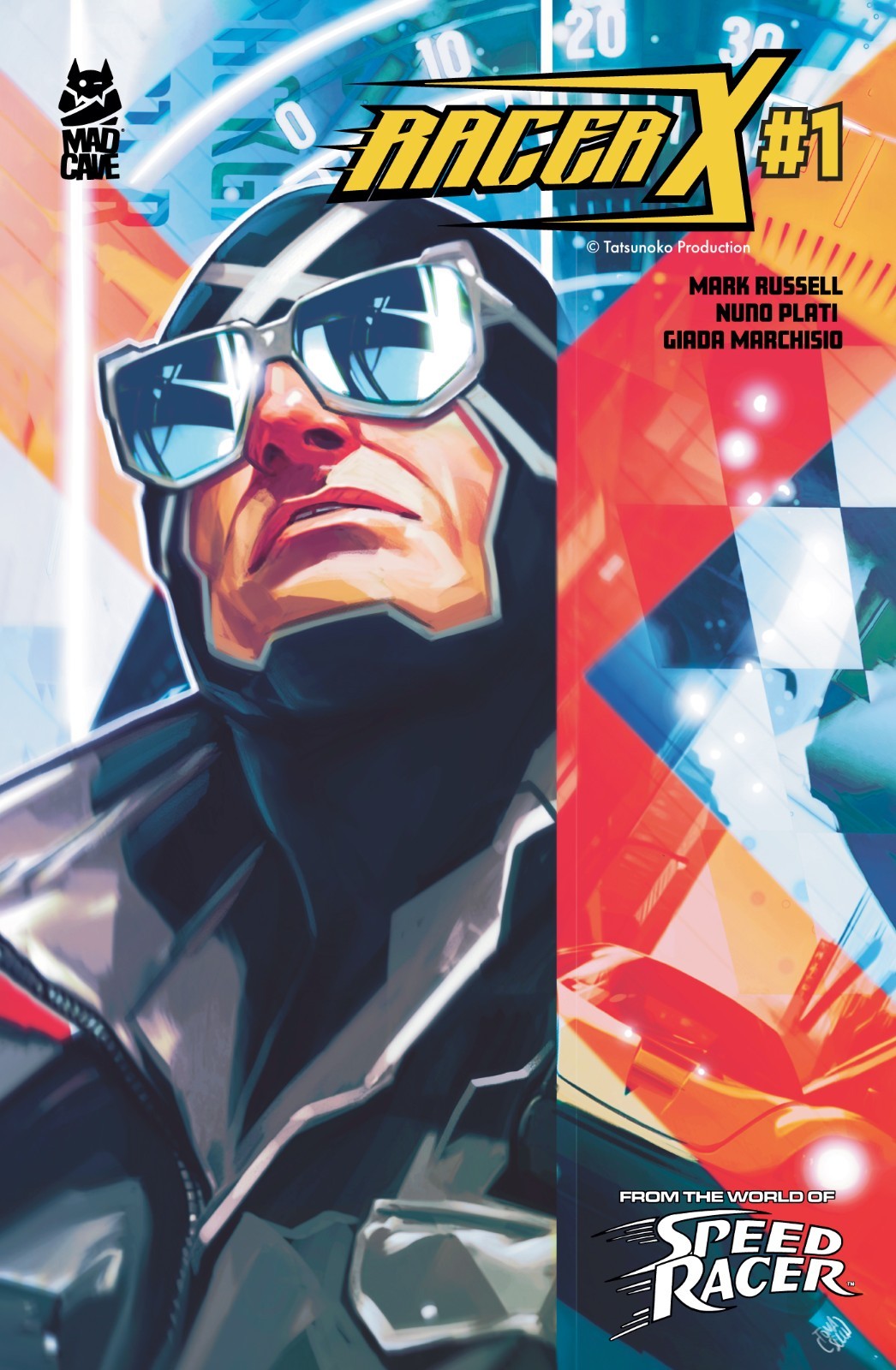 Racer X #1 Mad Cave Studios Francesco Tomaselli Regular Cover Near Mint