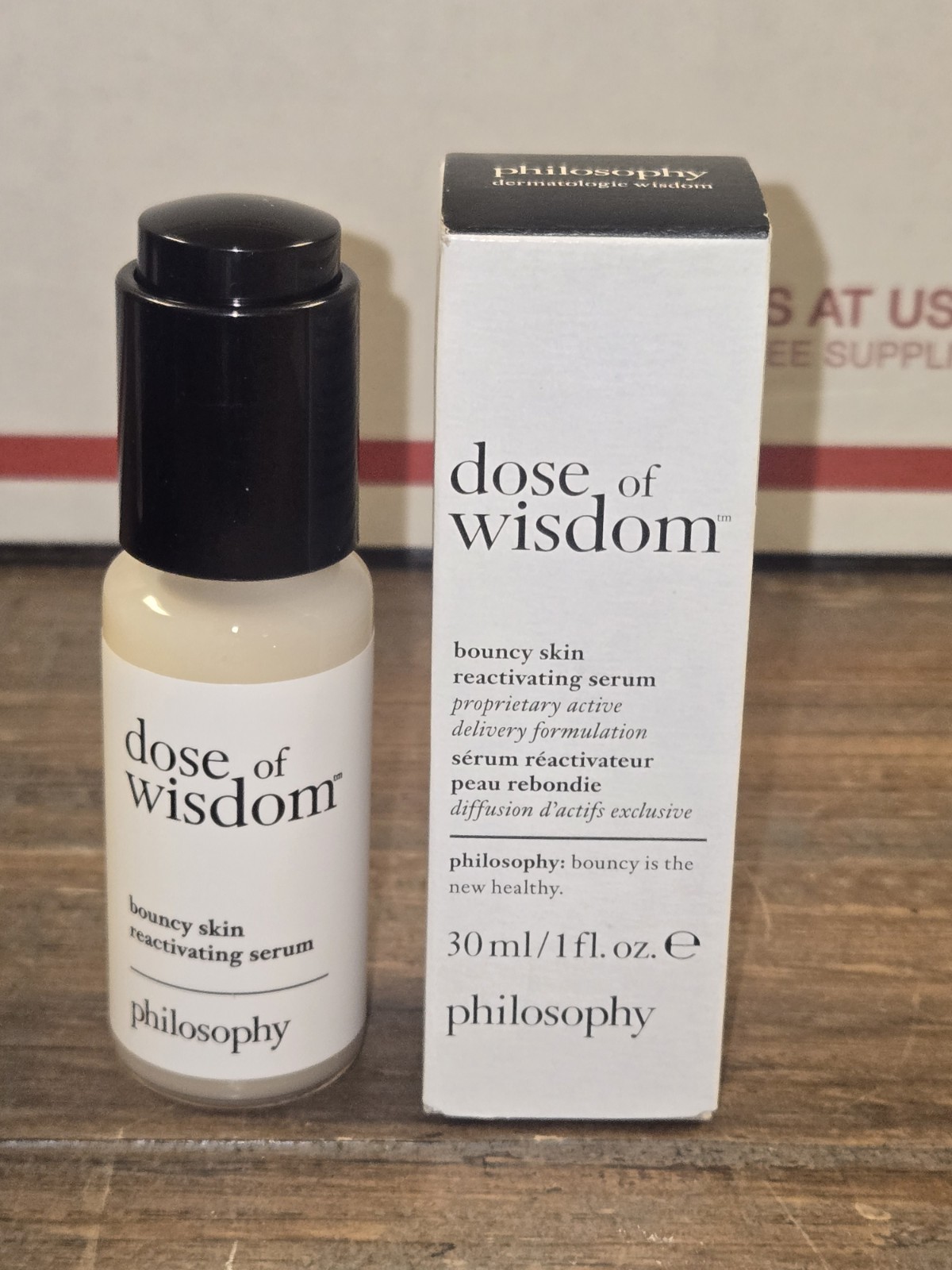 New Philosophy Dose Of Wisdom Bouncy Skin Reactivating Serum 30ml/1fl.oz New Philosophy Dose Of Wisdom Bouncy Skin Reactivating Serum 30ml/1fl.oz