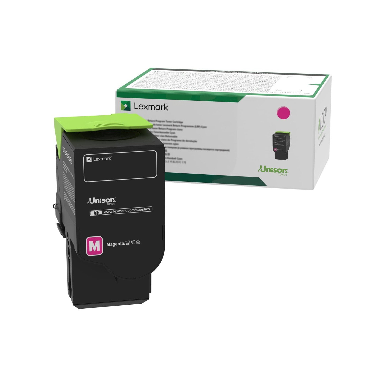Original Lexmark 78C1UM0 Magenta Toner. New Sealed Box, We Ship Fast