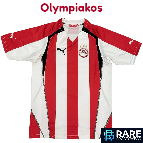 OLYMPIAKOS  2005-06 HOME FOOTBALL SHIRT MEDIUM  ADULT PUMA (V GOOD)