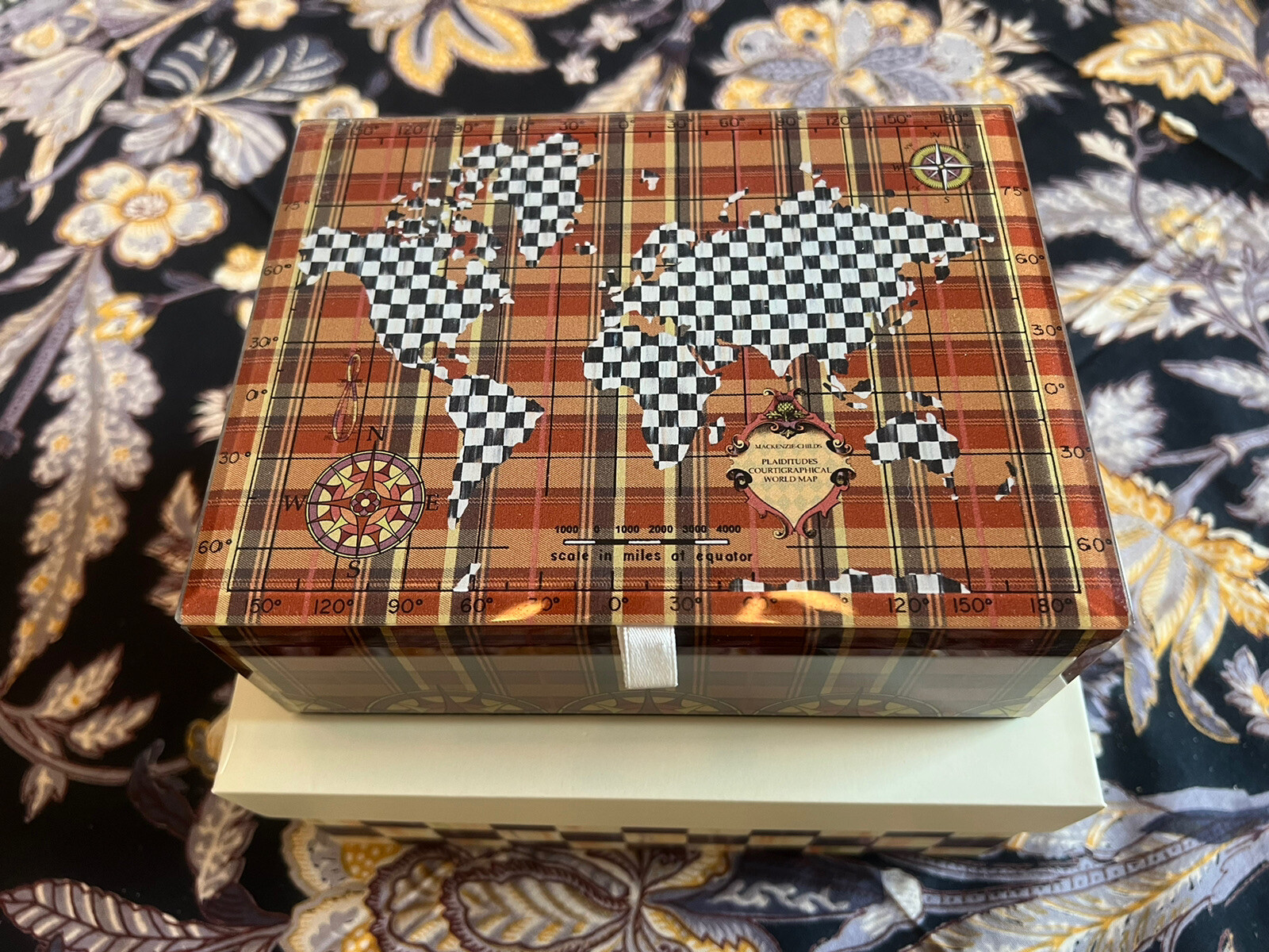 Brand New Mackenzie Childs Plaiditudes Small Box