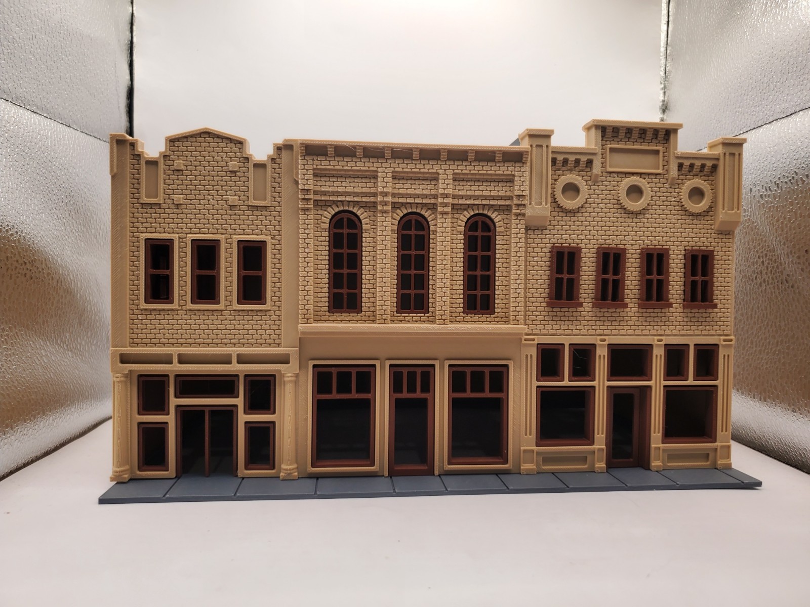 MAIN ST 6-7-8 ASSEMBLED PRINT ON DEMAND S SCALE BUILDING/DIORAMA